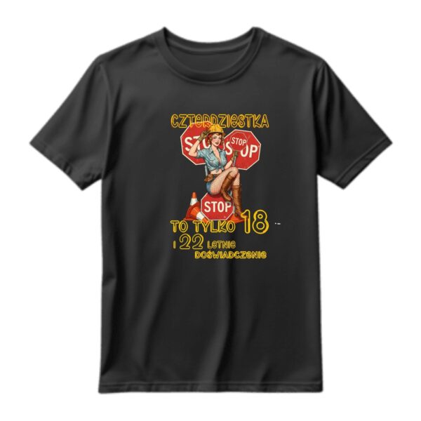 Second image of Koszulka męska urodziny 40 lat retro