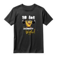 koszulka urodzinowa AleZrobione18 lat kaczka