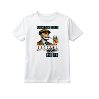 koszulka urodzinowa biała życie zaczyna się o 70