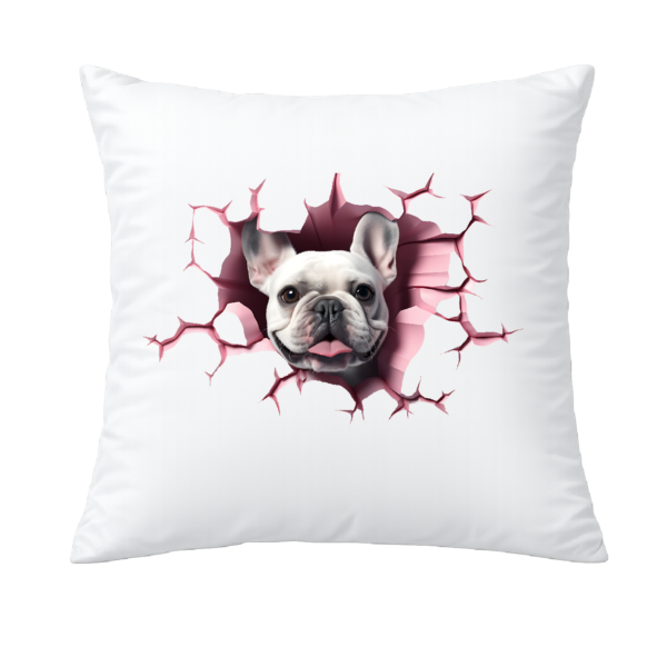 Poduszka dekoracyjna - Piesek Buldog francuski