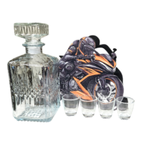 karafka motocyklista motor prezent personalizowany 3